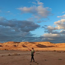 The landscape between Ait Ben Haddou and Itlouane